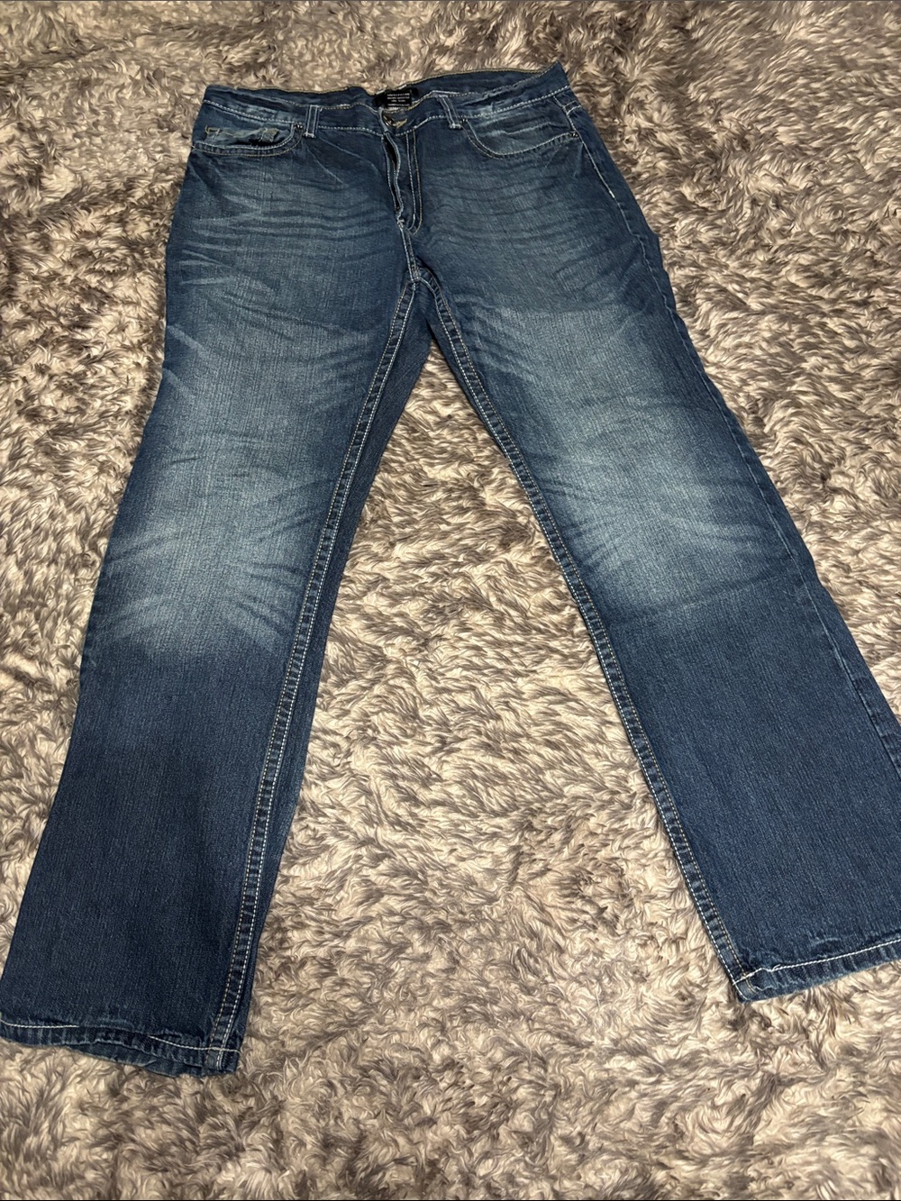 Suko Men's Dark Blue Bootcut Jeans — Comfortable Everyday Fit